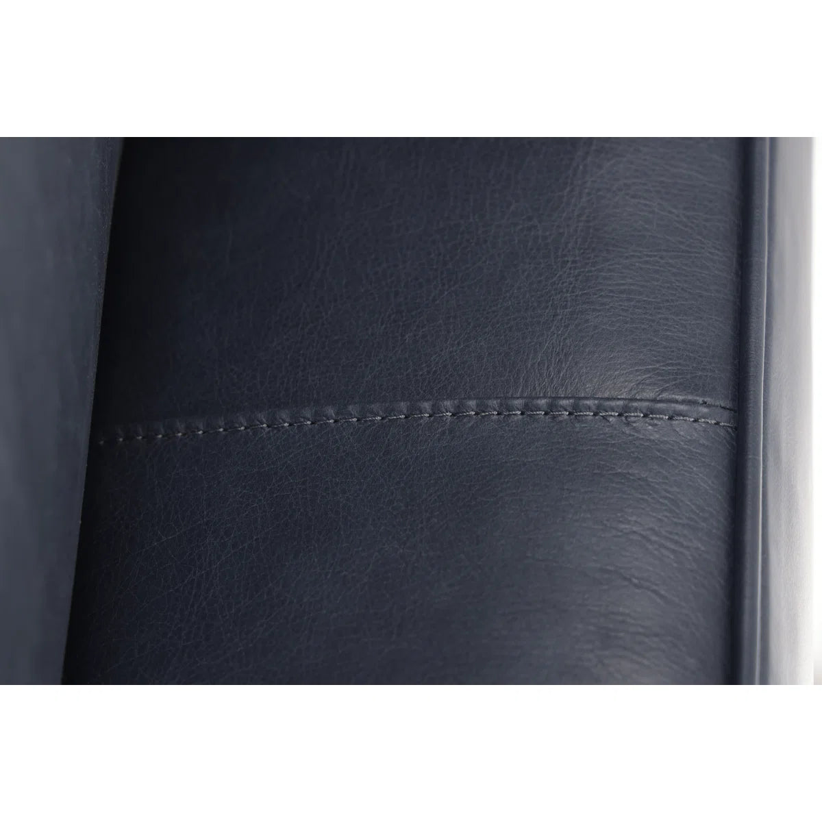 Genuine Leather Square Arm Sofa