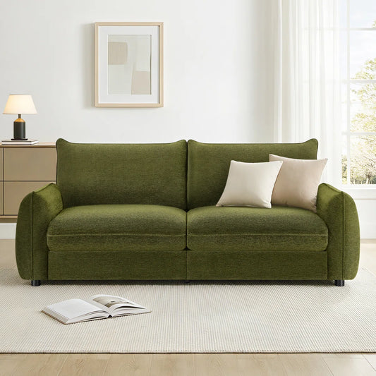 90.5"W 3-Seater Modern Upholstery Sofa