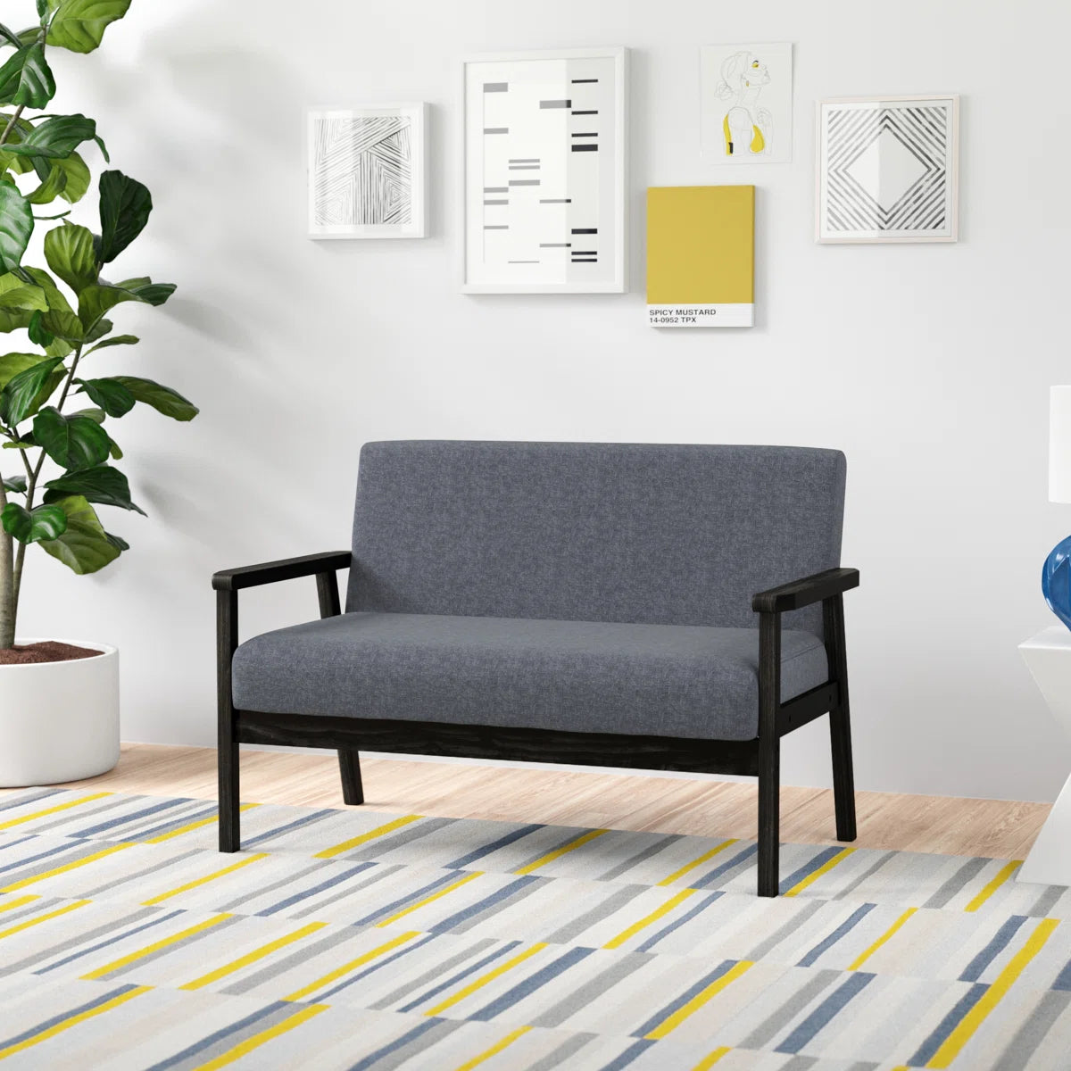 45'' Upholstered Loveseat