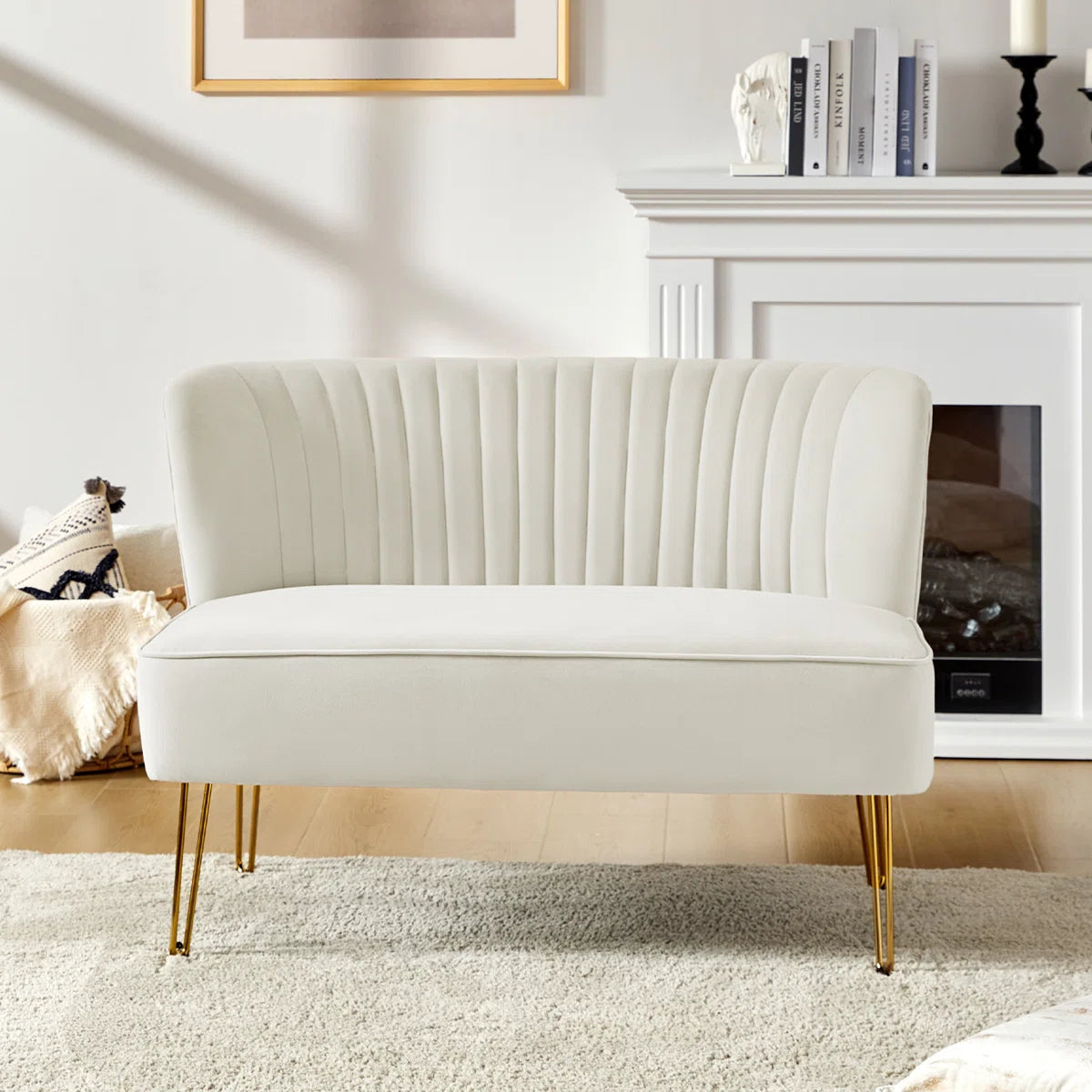 45'' Upholstered Loveseat