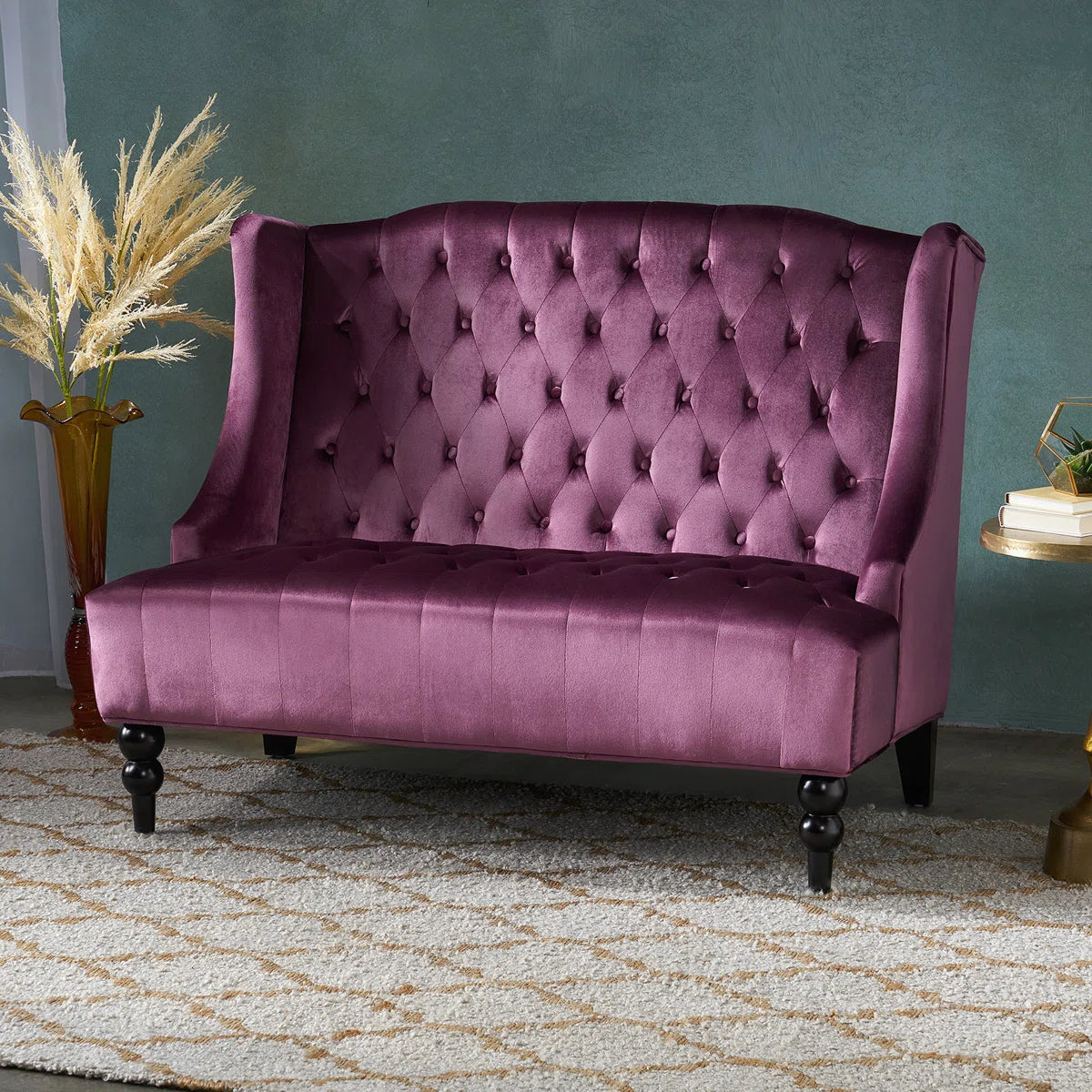 50.25'' Upholstered Loveseat
