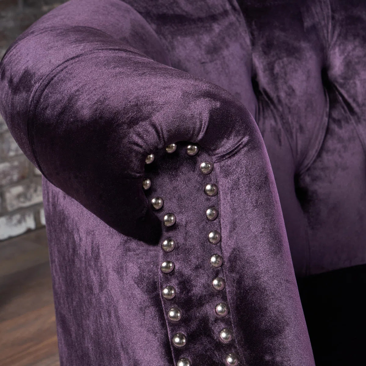 51.5'' Velvet Loveseat