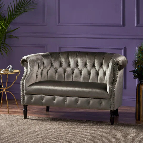 51.5'' Velvet Loveseat
