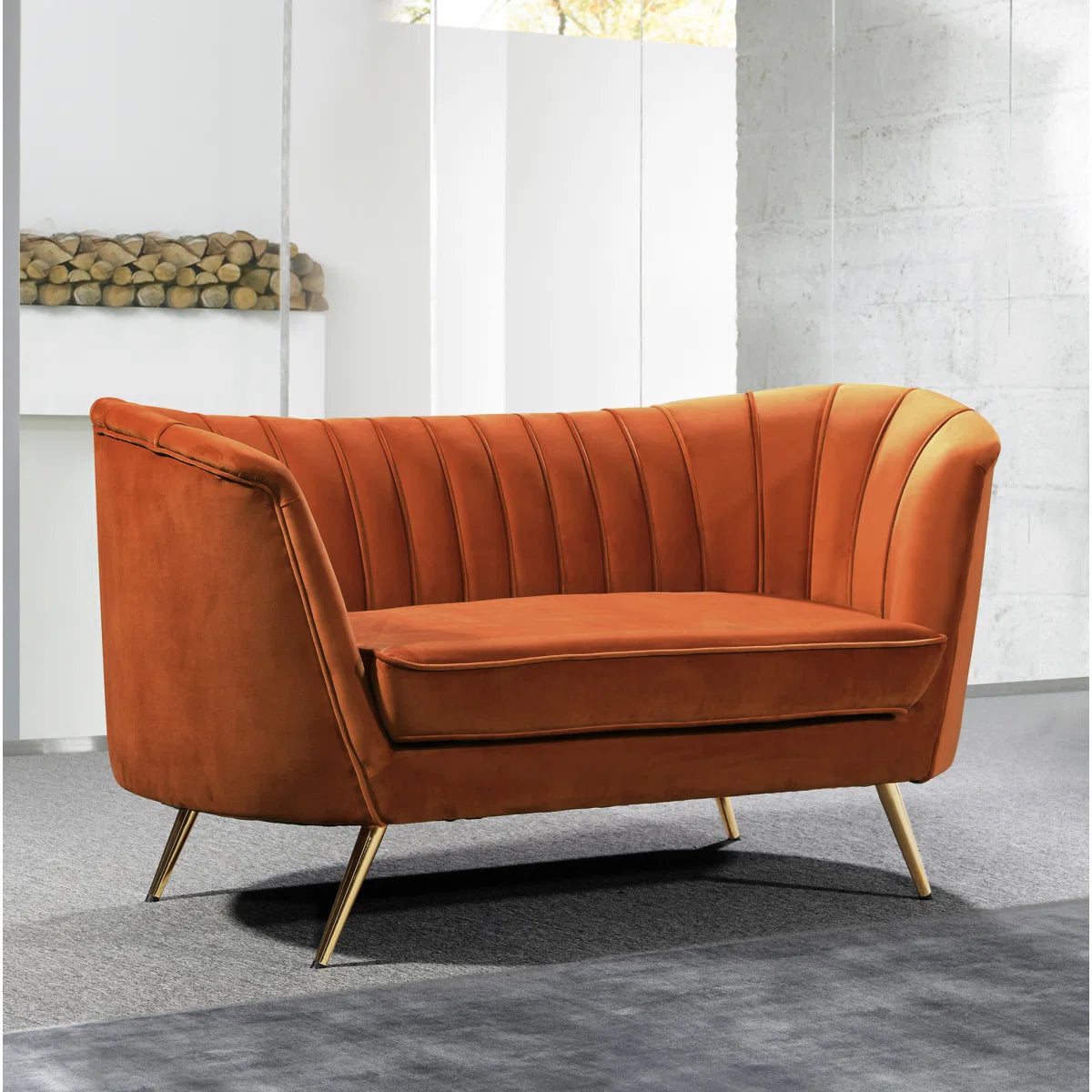 65'' Velvet Loveseat