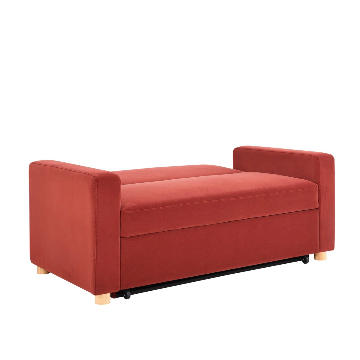 66.1" Full Size Convertible Loveseat, Dream Coil Comfort, Easy Assembly