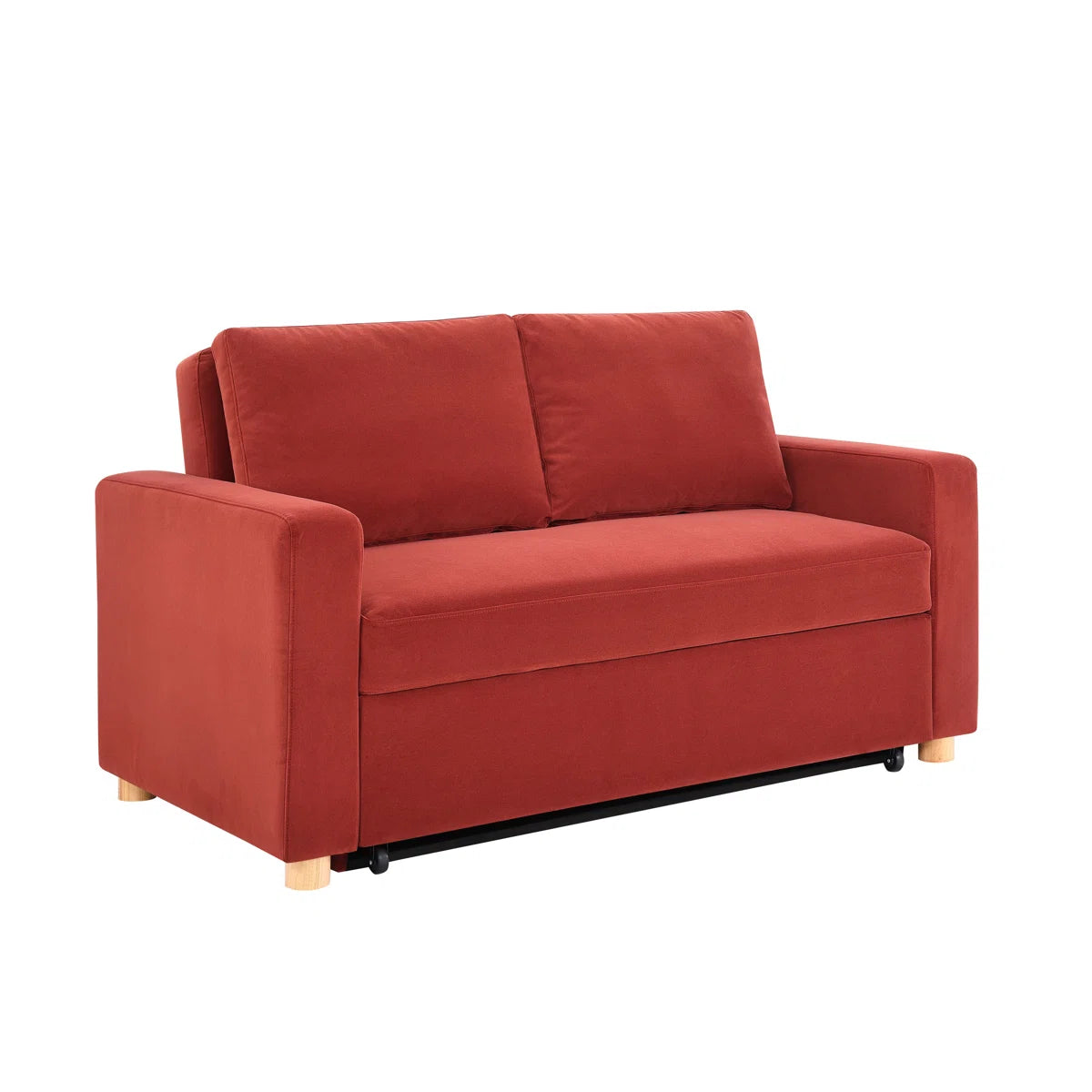 66.1" Full Size Convertible Loveseat, Dream Coil Comfort, Easy Assembly