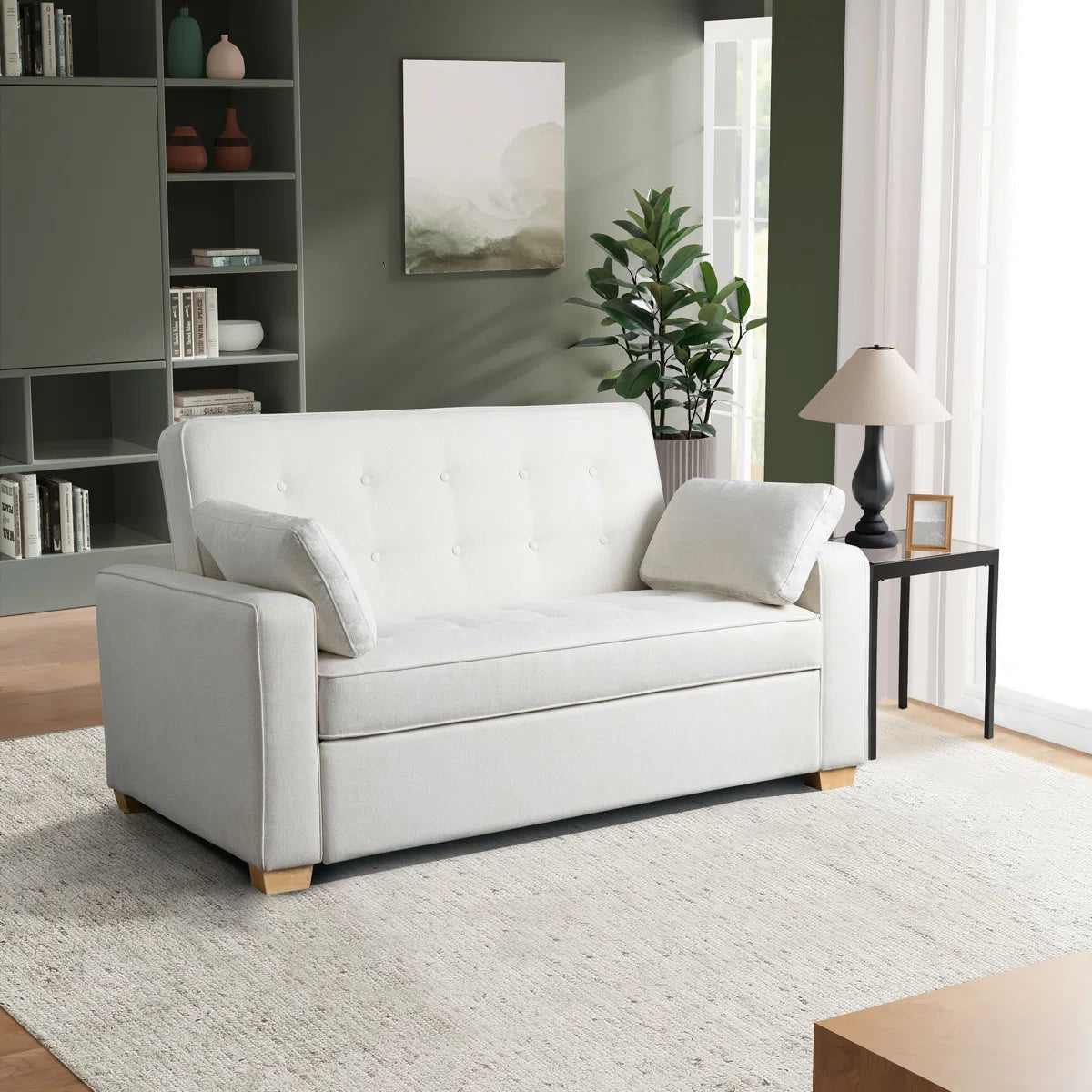 66.5'' Upholstered Sleeper Sofa