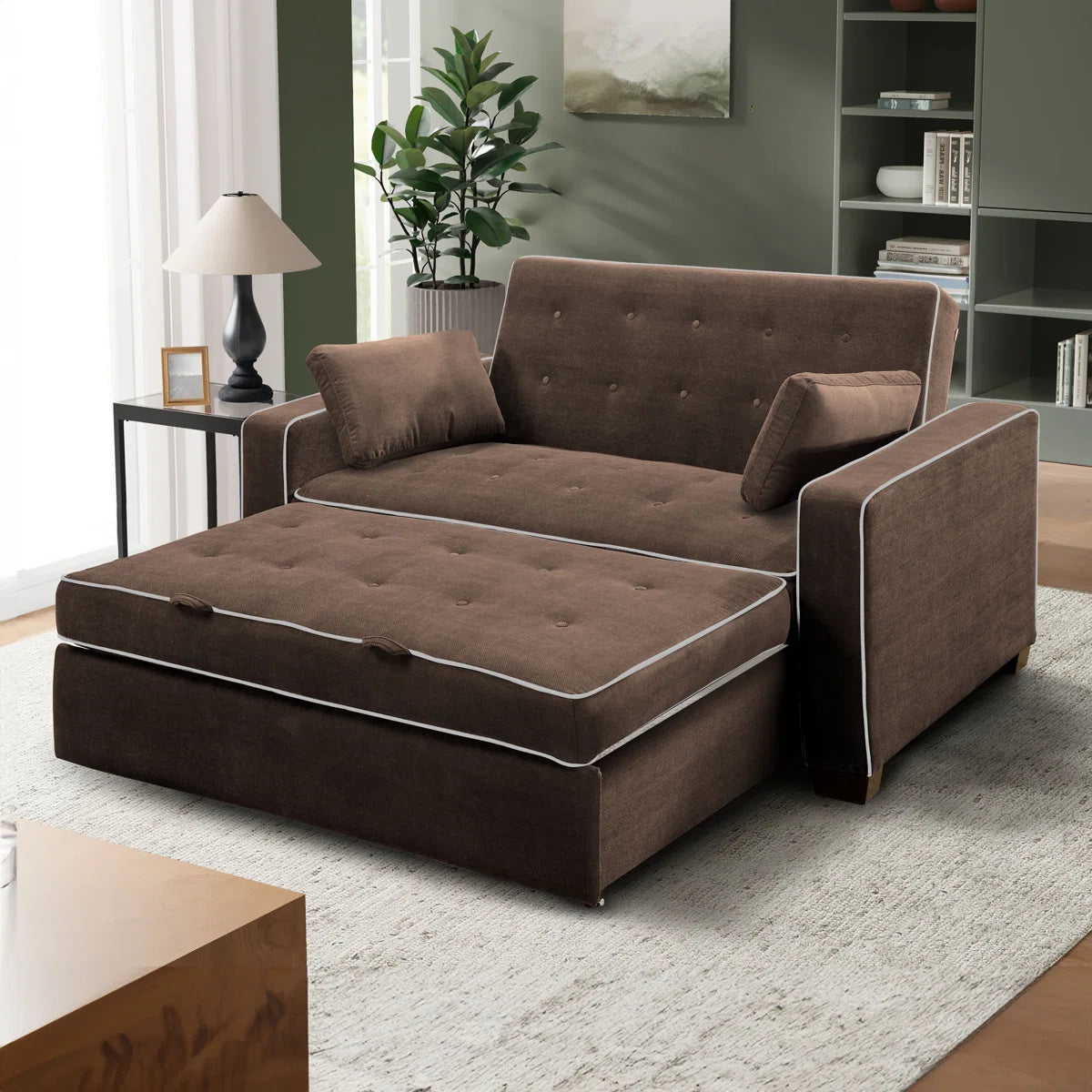 66.5'' Upholstered Sleeper Sofa