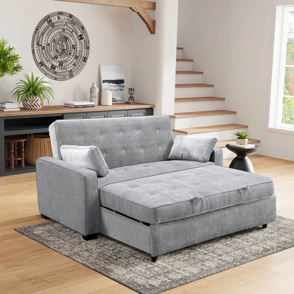 66.5'' Upholstered Sleeper Sofa
