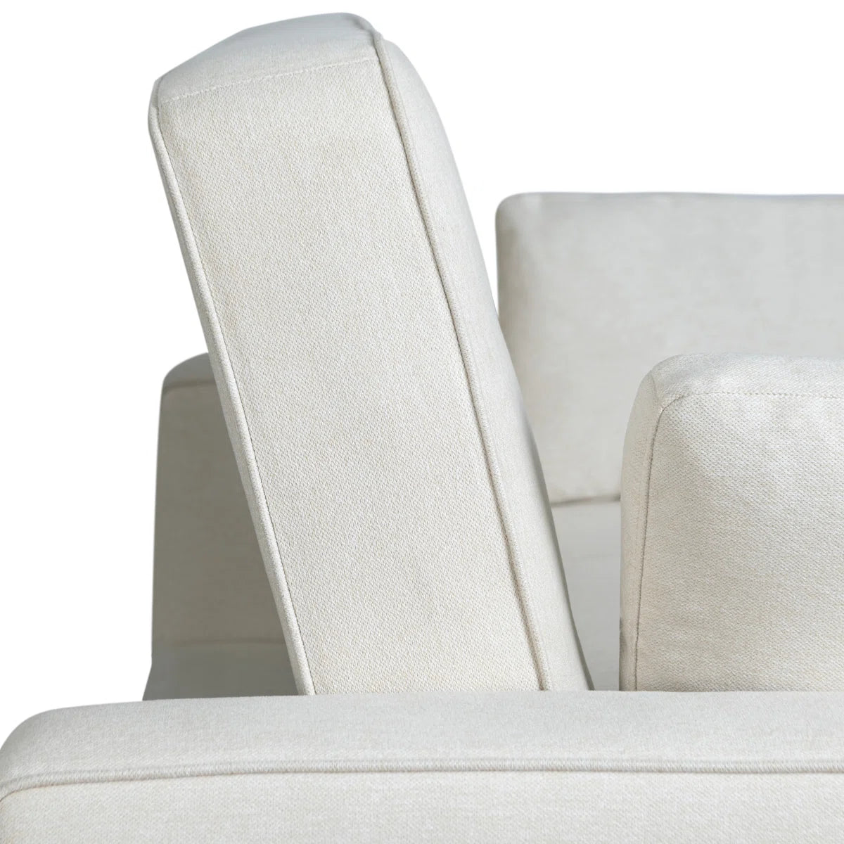 72.6" Queen Square Arm Tufted Back Convertible Sleeper Sofa with Cushions