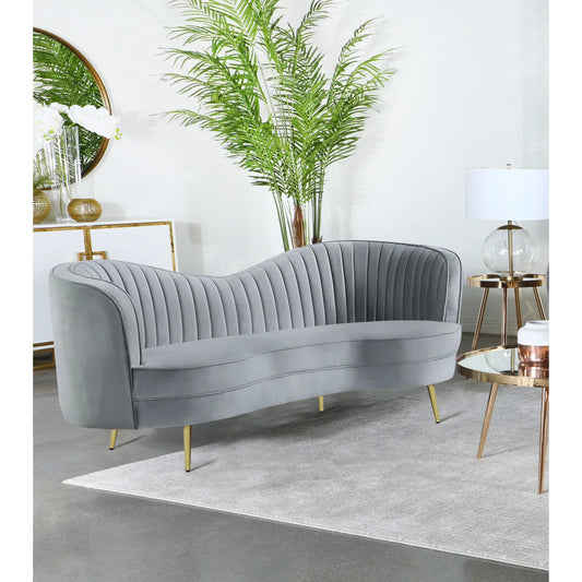 73.5'' Round Arm Loveseat