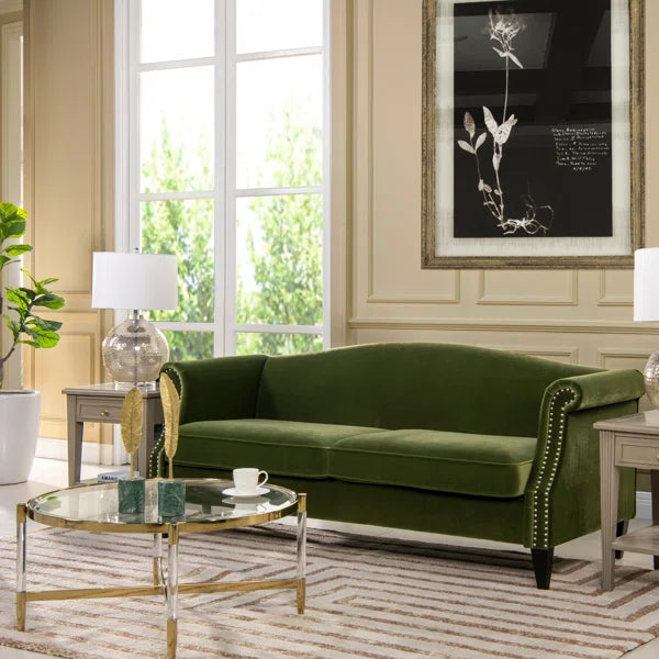 77'' Velvet Sofa