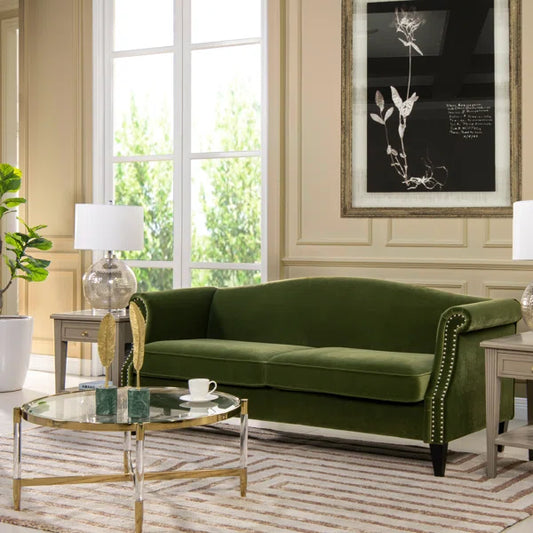 77'' Velvet Sofa