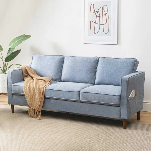 78" Square Arm Sofa