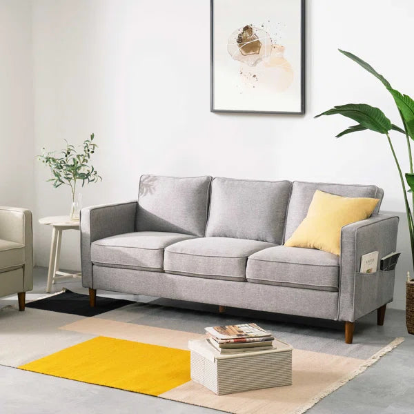 78" Square Arm Sofa
