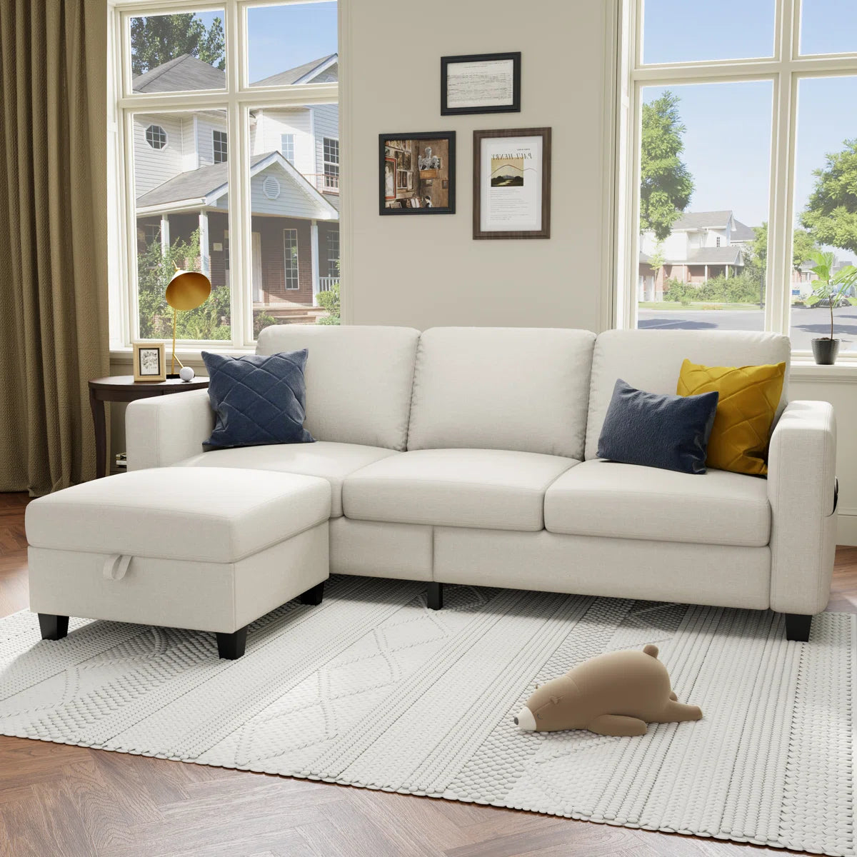 78" Upholstered Sofa Couch
