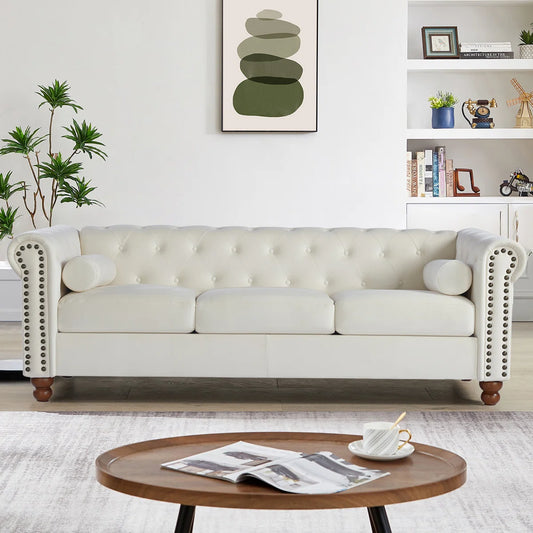80'' Velvet Sofa