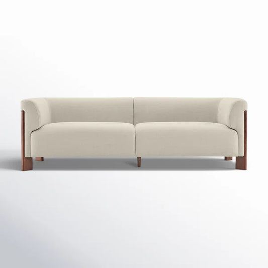 88'' Upholstered Sofa With Solid Wood Leg