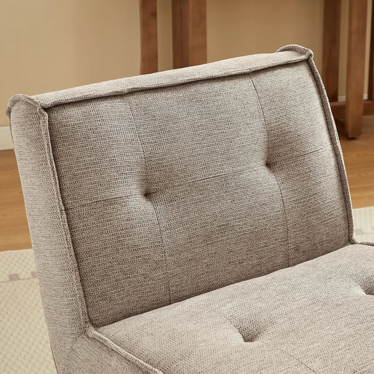 90''W 3-Piece Upholstered Modular Sofa With Solid Wood Base and Pillows