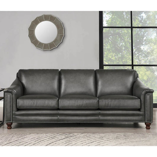 91.5'' Leatherette Sofa