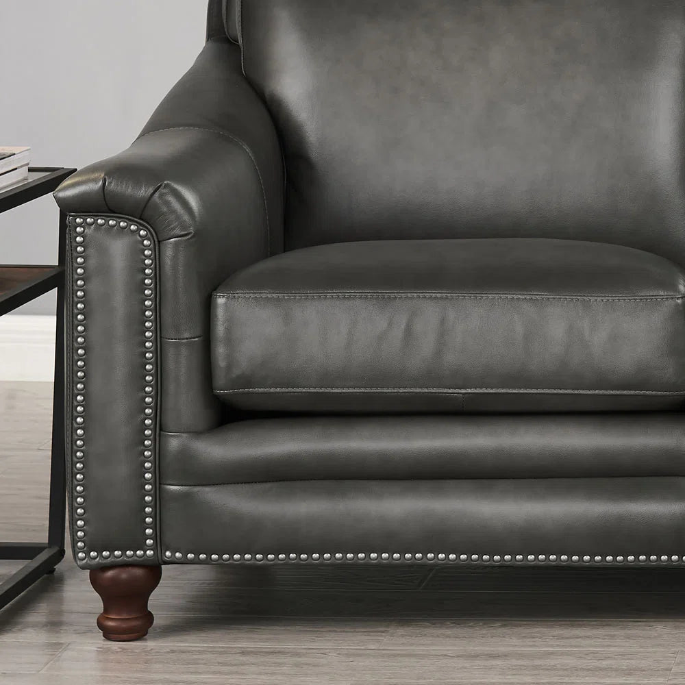 91.5'' Leatherette Sofa