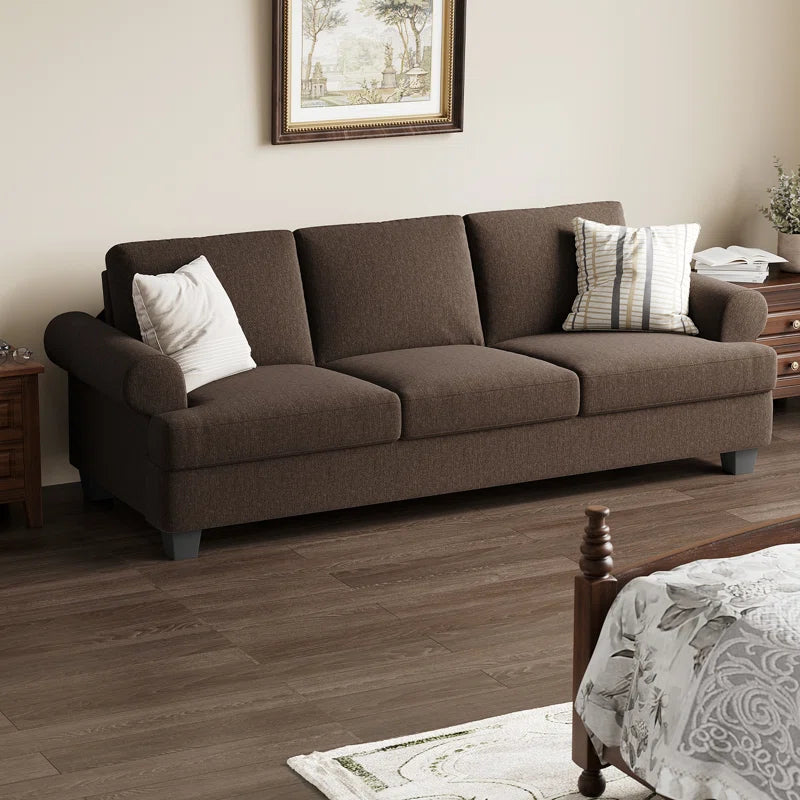 91'' Lawson Sofa with Deep Seats, 3 Seater Upholstered Couch for Living Room