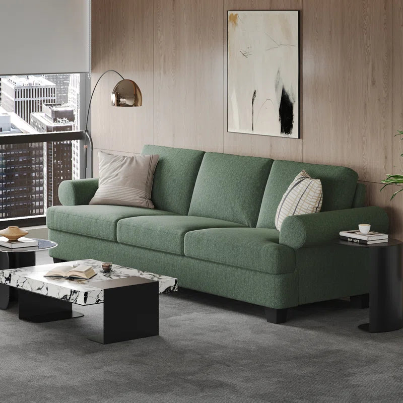 91'' Lawson Sofa with Deep Seats, 3 Seater Upholstered Couch for Living Room