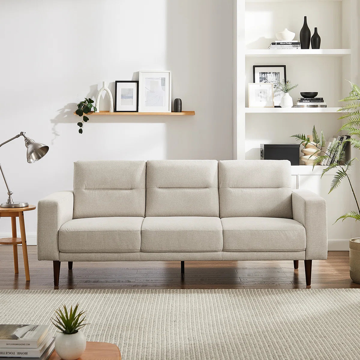 Modern Style 84.3"W Sofia 3Seater Sofa