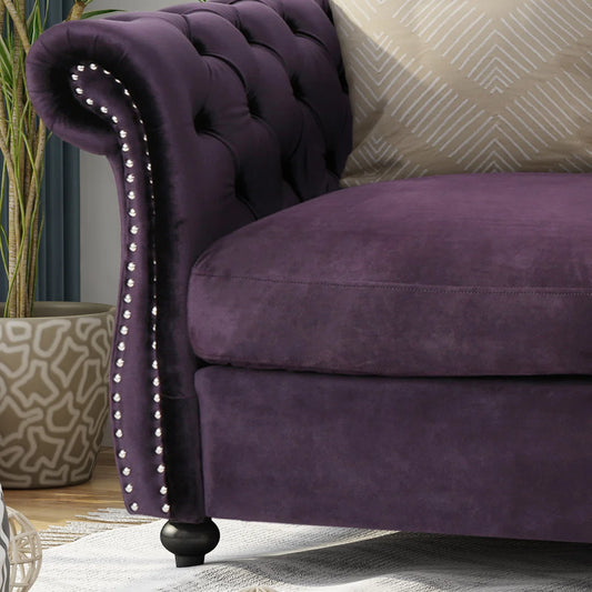 Rolled Arm Loveseat