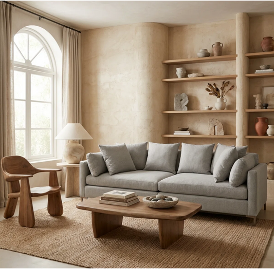 Square Arm Sofa