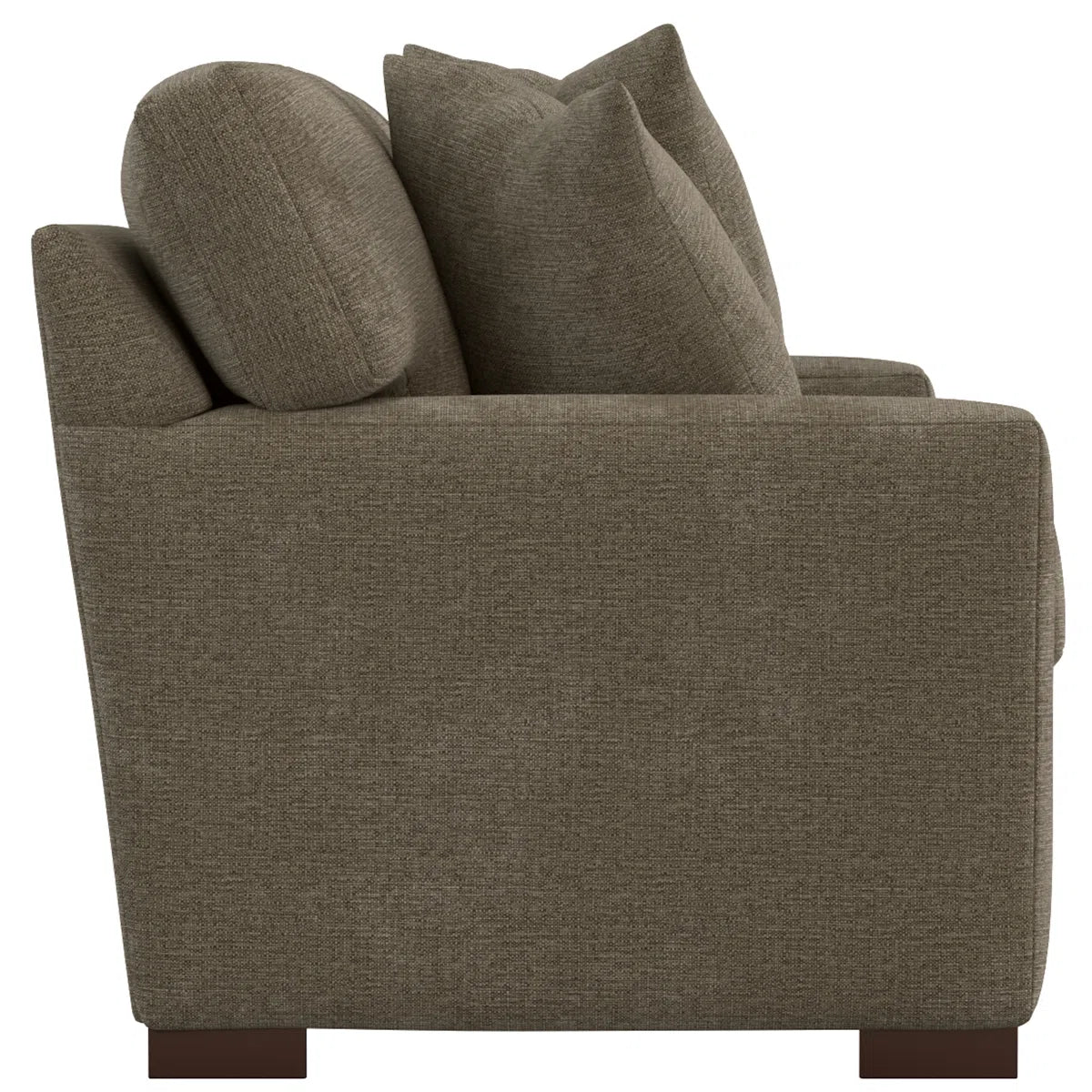 Square Arm Sleeper Sofa with Reversible Cushions