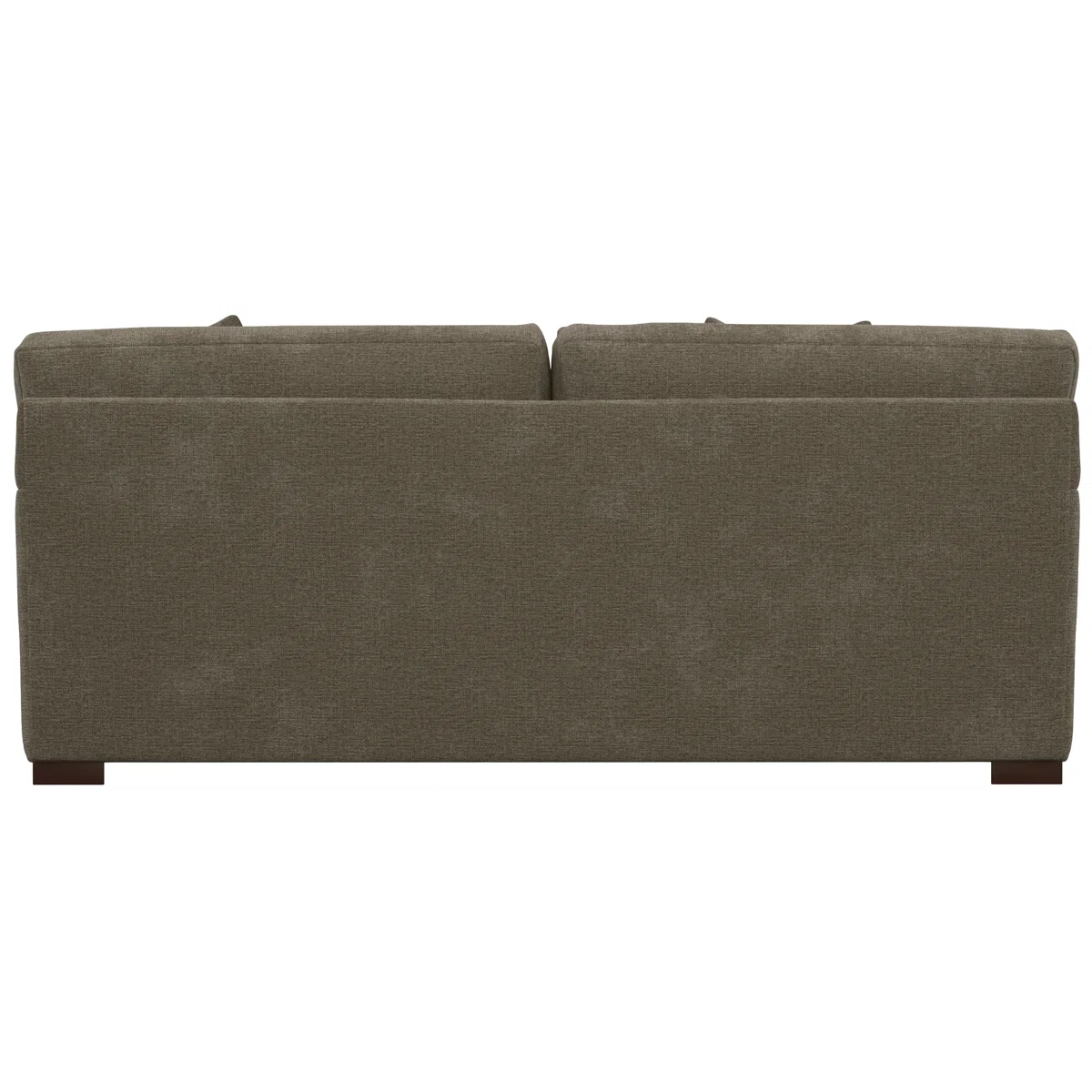 Square Arm Sleeper Sofa with Reversible Cushions