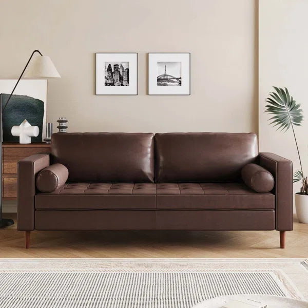 82.25" Square Arm Sofa, Comfy Sofa, Living Sofa
