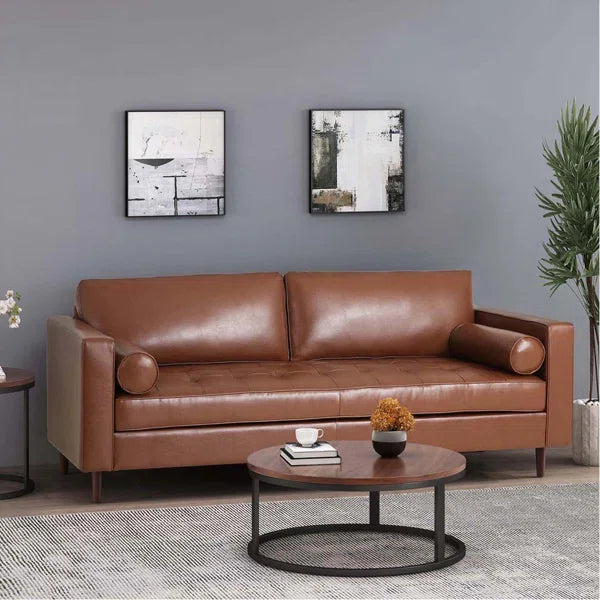 82.25" Square Arm Sofa, Comfy Sofa, Living Sofa