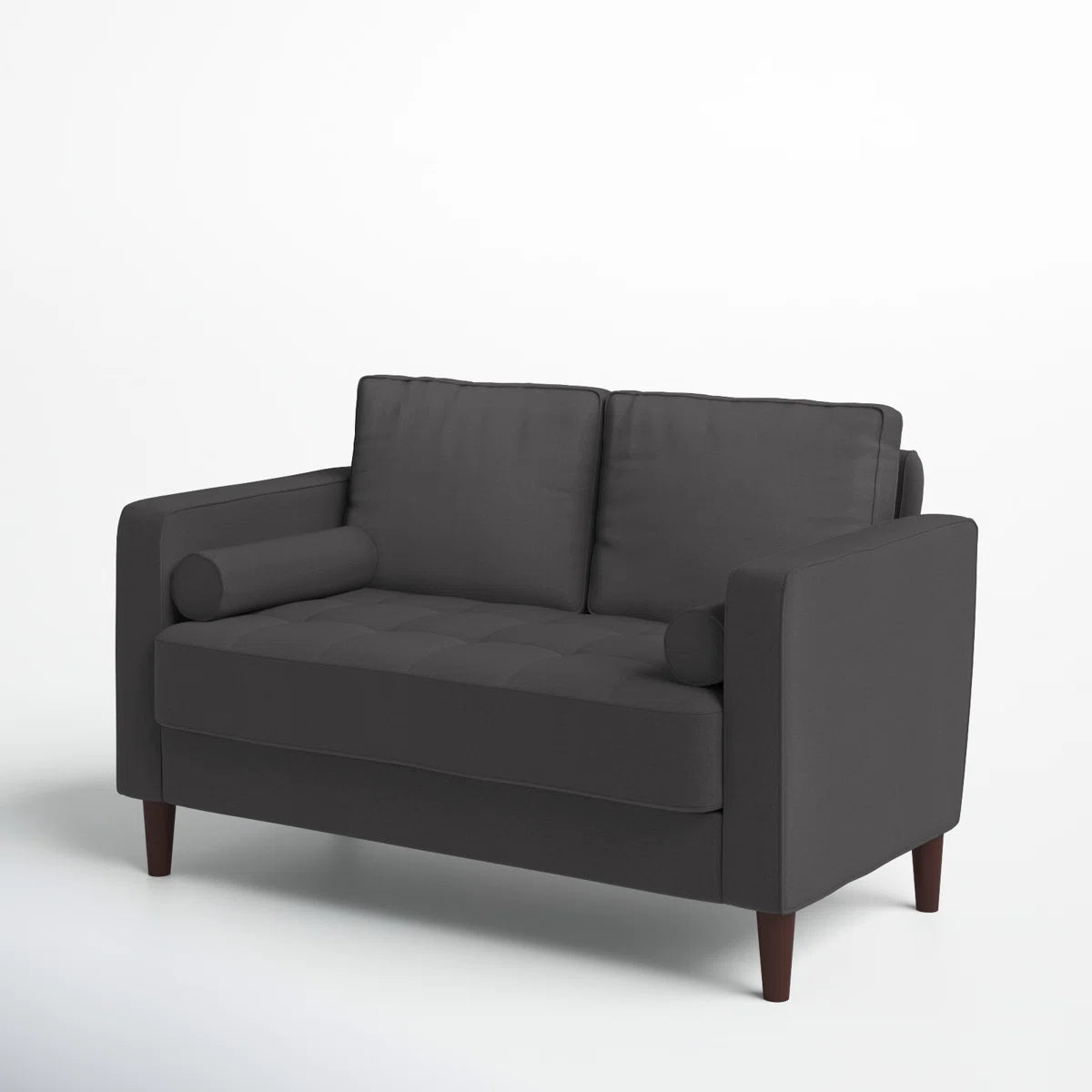 Square Arm Tufted Loveseat