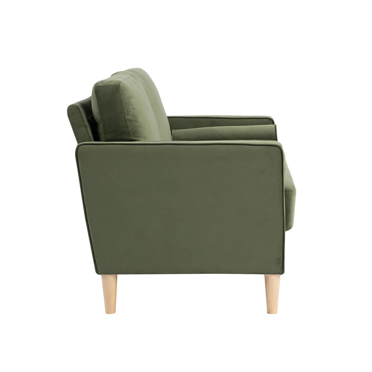 Square Arm Tufted Loveseat