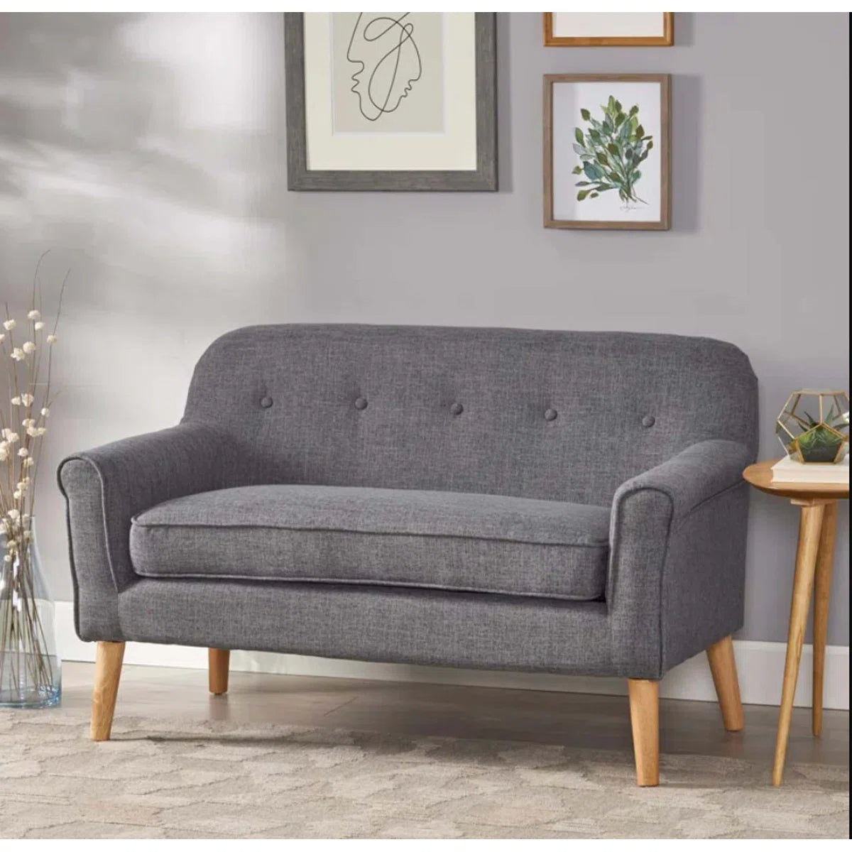 Upholstered Loveseat