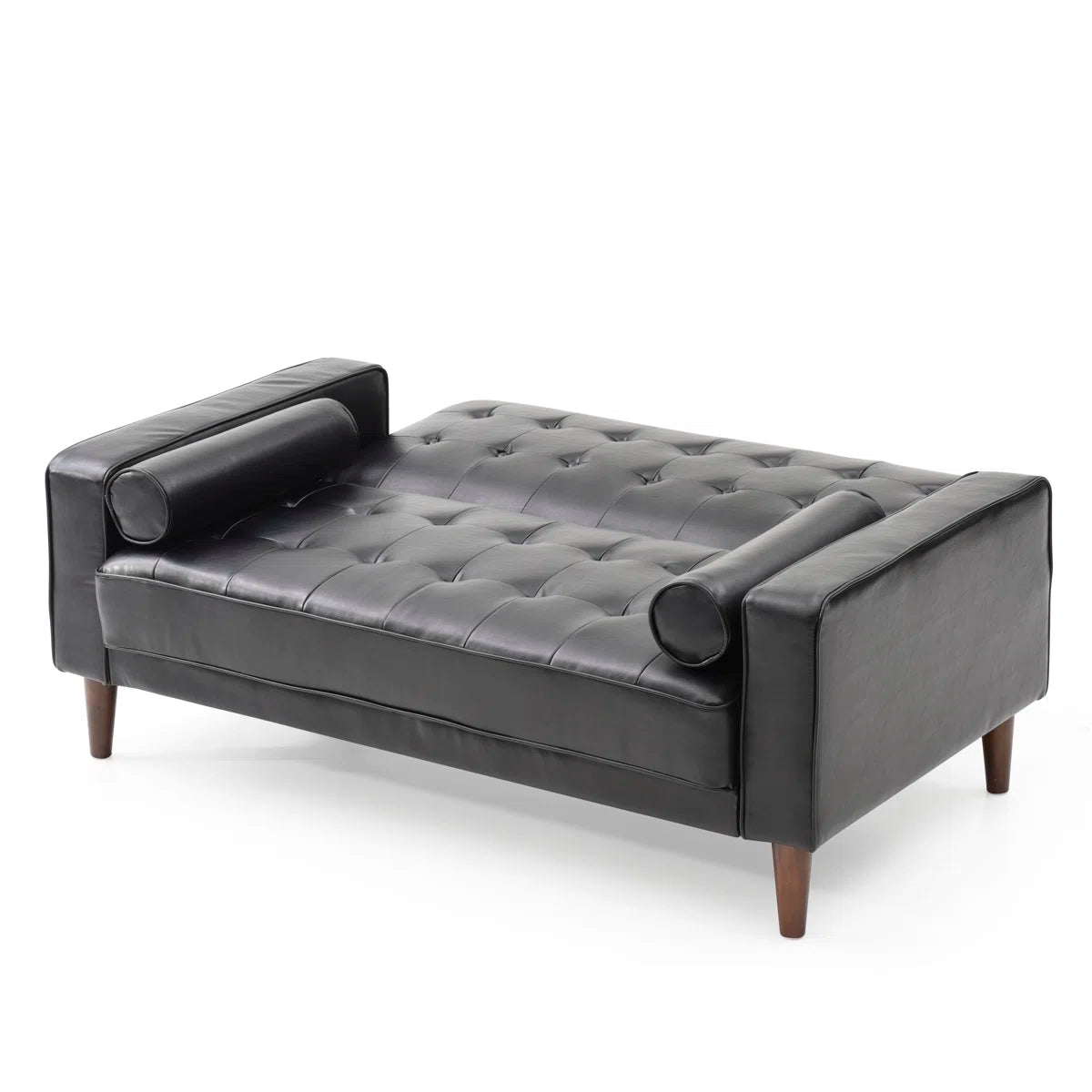 2 Seater Upholstered Sofa Bed:- Multicolour Options Available For Home & Office Use.