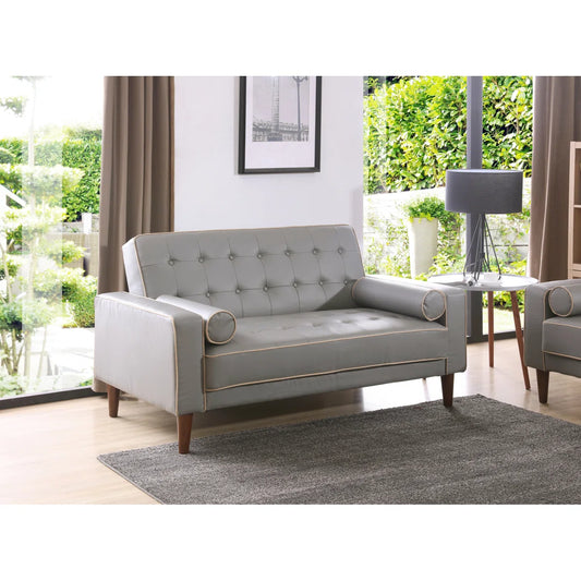 2 Seater Upholstered Sofa Bed:- Multicolour Options Available For Home & Office Use.