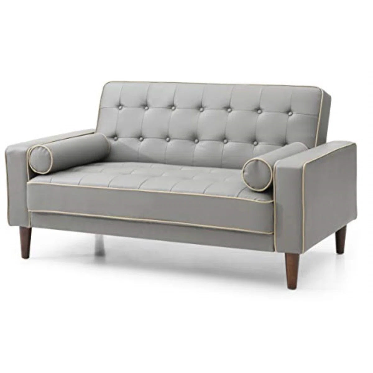 2 Seater Upholstered Sofa Bed:- Multicolour Options Available For Home & Office Use.