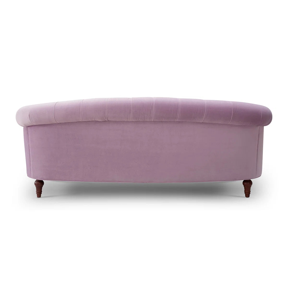 Velvet Rolled Arm Chesterfield