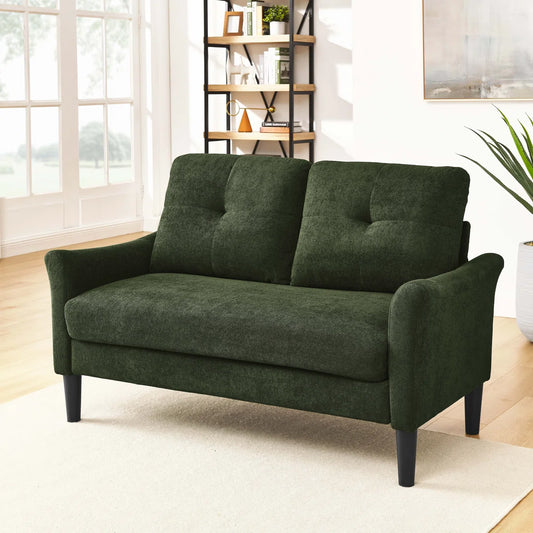 56.3" Loveseat, Suitable For Couples For Living/Bed-Room, 2 Colour Options