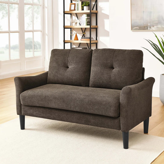 56.3" Loveseat, Suitable For Couples For Living/Bed-Room, 2 Colour Options
